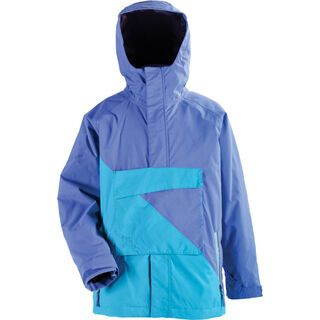 Nitro Boys Funtime Jacket, True Blue/ Acid Blue - Snowboardjacke