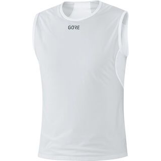 Gore Wear M Gore Windstopper Baselayer Shirt rmellos, light grey/white - Unterhemd