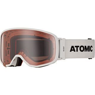 Atomic Revent S FDL, white/Lens: silver flash - Skibrille