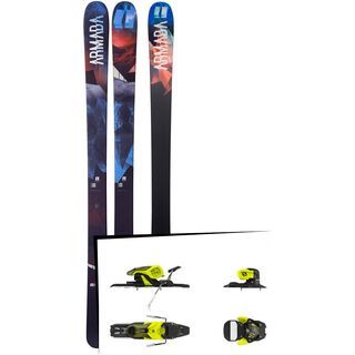 Set: Armada Invictus 99 Ti 2018 + Salomon Warden 11 yellow/black