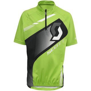 Scott Shirt JR Pro s/sl, green/black - Radtrikot