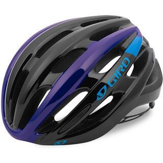 Giro Foray, black/blue/purple - Fahrradhelm