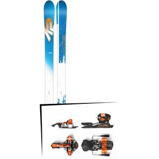 Set: K2 SKI Backlite 74 2017 + G3 Ion 12 (1716203)