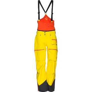 Norrona Womens Lofoten Gore-Tex Pro Pants, Mellow Yellow - Skihose