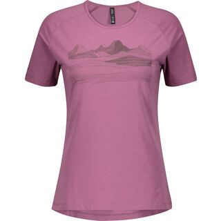 Scott Trail MTN Dri Graphic S/Sl Women's Shirt, cassis pink - Radtrikot