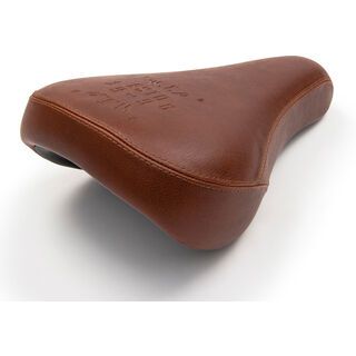 WeThePeople Team Tripod Fat Seat, brown leather - Sattel
