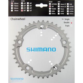 Shimano 105 FC-5700 Kettenblätter - 2x10, silber