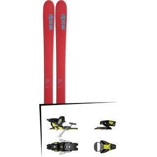 DPS Skis Set: Wailer 105 Hybrid T2 2016 + Salomon STH2 WTR 13