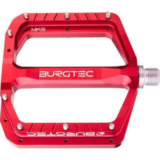 Burgtec Penthouse Flat MK5 Pedals race red