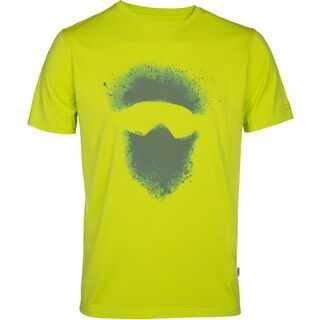 ION Tee SS Dirtface, lime punch - T-Shirt