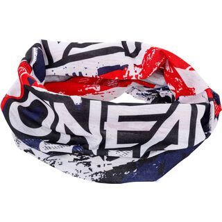 ONeal Neckwarmer USA white/blue/red