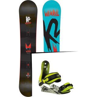 Set: K2 Vandal Wide 2018 + Nitro Charger lime