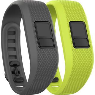 Garmin vivofit 3 Ersatzarmbänder, grau+grün - Zubehör