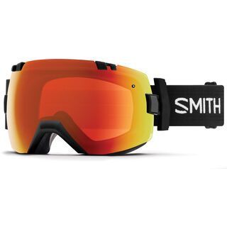 Smith I/OX inkl. Wechselscheibe, black/Lens: everyday red mirror chromapop - Skibrille