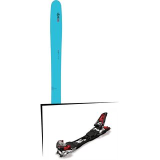 DPS Skis Set: Yvette 112 RP2 Hybrid 2016 + Marker F10 Tour