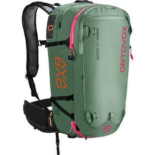 Ortovox Ascent 38 S Avabag Kit, ohne Kartusche green isar
