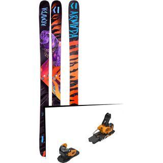 Set: Armada Arv 96 2019 + Salomon Warden MNC 13 saffron/black