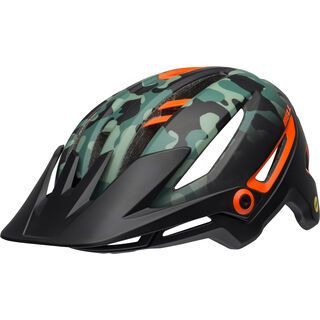 Bell Sixer MIPS, black/dark green/orange - Fahrradhelm