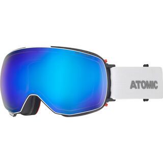 Atomic Revent Q Stereo + WS, white/Lens: blue stereo - Skibrille