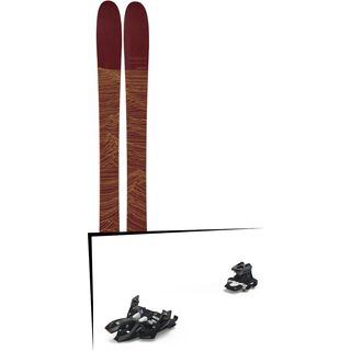 Set: Line Mordecai 2019 + Marker Alpinist 9 black/titanium