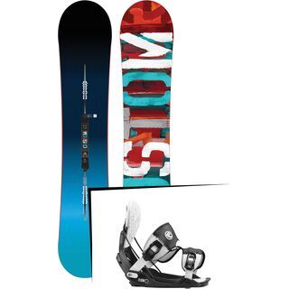 Set: Burton Custom Flying V 2017 + Flow Five (1513181S)