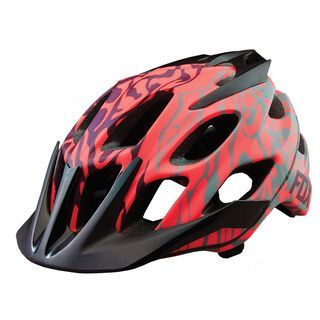 Fox Womens Flux Helmet, plum - Fahrradhelm