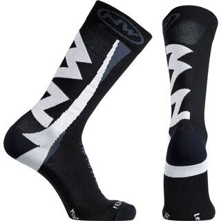 Northwave Extreme Winter High Socks, black/white - Radsocken