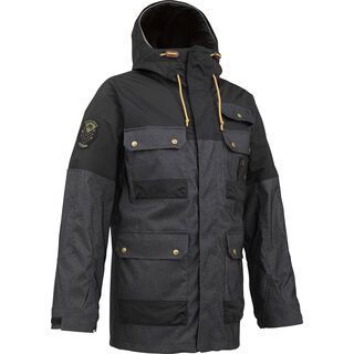 Analog Solitary Jacket , Indigo Denim/True Black - Snowboardjacke