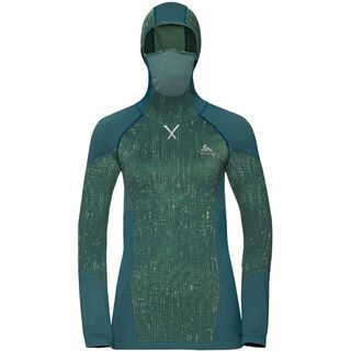 Odlo Blackcomp Base Layer with Facemask Women's submerged