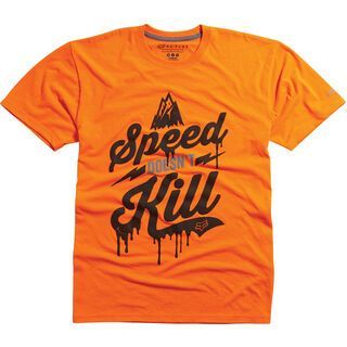 Fox Speed Wobble Tech Tee, flow orange - Funktionsshirt