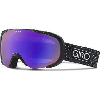 Giro Field, black mini dots/grey purple - Skibrille