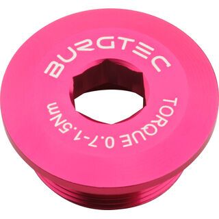 Burgtec Shimano Crank Bolt toxic barbie pink