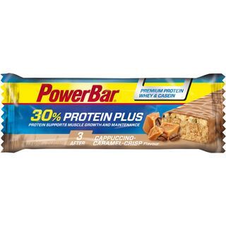 PowerBar Protein Plus 30% - Cappuccino-Caramel-Crisp - Proteinriegel