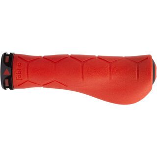 Fabric Ergo Lock On Grips, red - Griffe