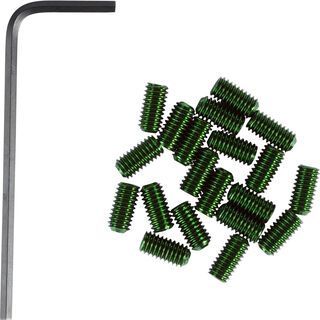 Cube RFR Pedal-Pins Slug, green