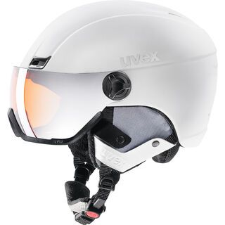 uvex hlmt 400 visor style, white - Skihelm
