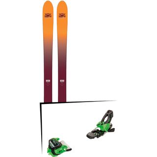 Set: DPS Skis Wailer F99 Foundation 2018 + Tyrolia Attack² 11 GW green