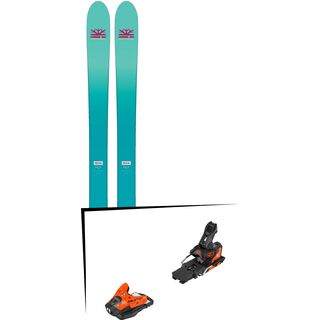 Set: DPS Skis Nina F99 Foundation 2018 + Salomon STH2 WTR 13 orange/black