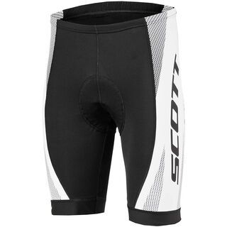 Scott Authentic Shorts, black/white - Radhose
