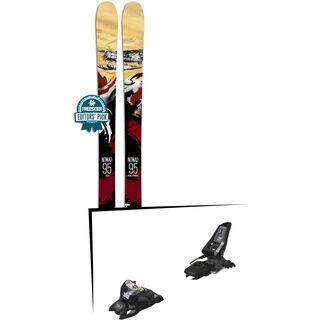 Set: Icelantic Nomad 95 2018 + Marker Squire 11 ID black