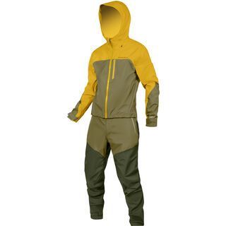 Endura SingleTrack Onesie yellow mustard