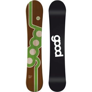 goodboards Apikal Camber 2016, braun-grün - Snowboard