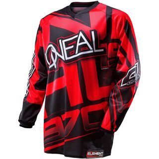 ONeal Element Kids Jersey Racewear, red/black - Radtrikot