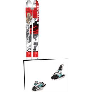 K2 SKI Set: Coomback 104 2016 + Marker Squire 11