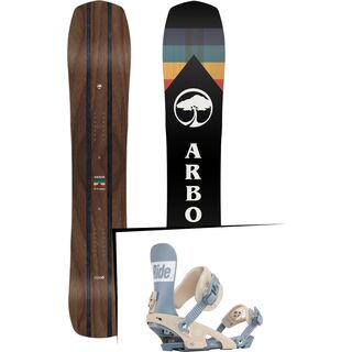 Set: Arbor A-Frame 2019 + Ride Rodeo blue steel