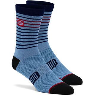 100% Advocate Performance Socks, blue - Radsocken