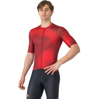 Castelli Vortice Jersey red/rich red