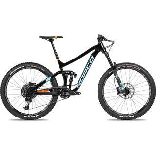 Norco Range A 1 27.5 2018, black/blue - Mountainbike