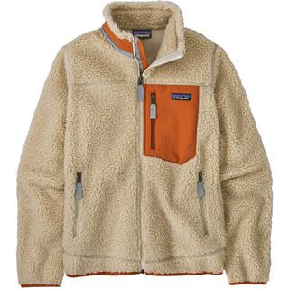 Patagonia Women's Classic Retro-X Jacket dark natural w/redtail rust