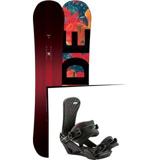 Set: Ride Saturday 2017 + Nitro Ivy 2017, darkness - Snowboardset